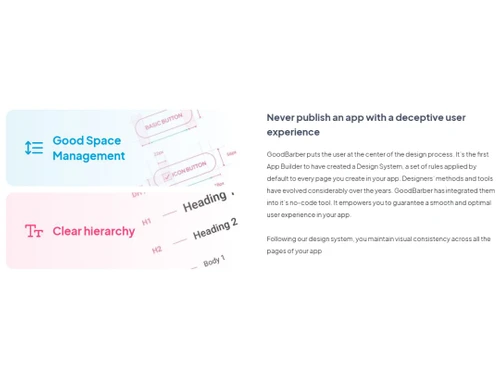 GoodBarber Drag And Drop