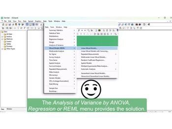 Genstat Mixed models