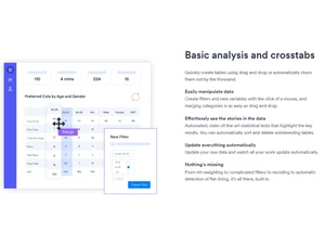 Displayr Basic analysis