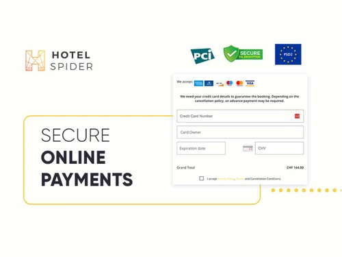 Hotel Spider payment