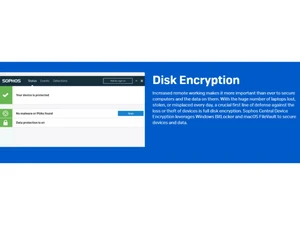 Sophos Central Device Encryption Disk encryption