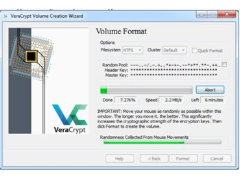 VeraCrypt Volume format
