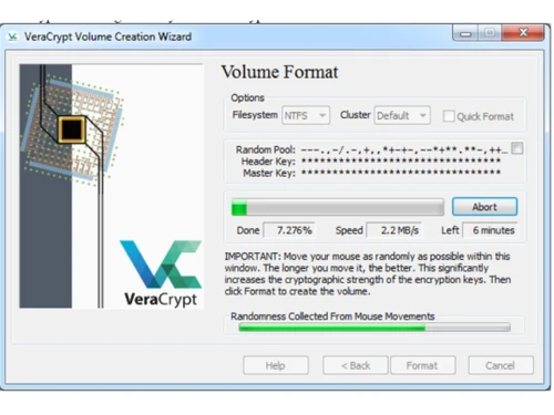 VeraCrypt Volume format