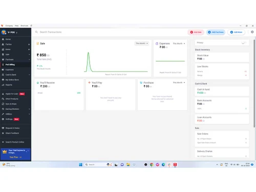 vpos dashboard