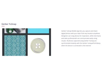 Gerber YuniquePLM Snap