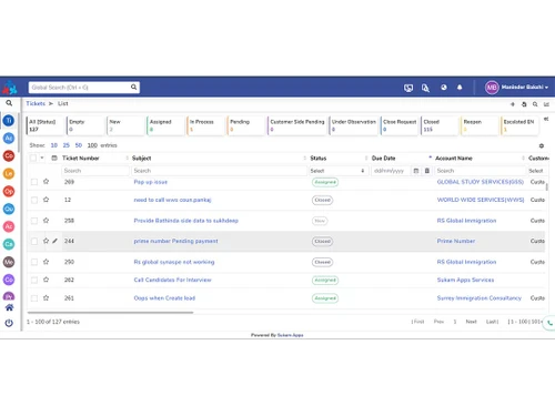 sukam apps crm vendor