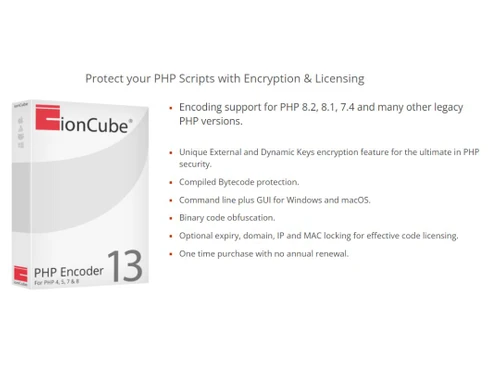 ionCube PHP Encoder Encryption