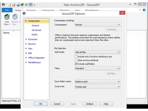 securezip-options