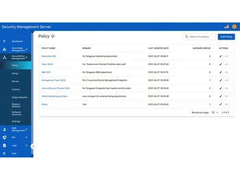 secureage security suite-policy