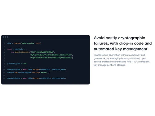 Ubiq Security Key management