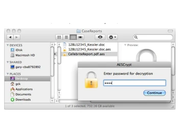 AES Crypt Decryption