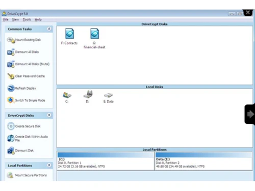 SecurStar DriveCrypt Disks