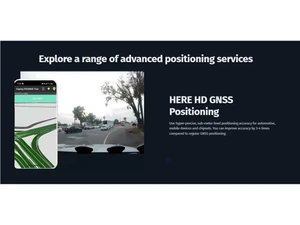 here positioning map