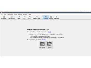 Gpg4win Kleopatra