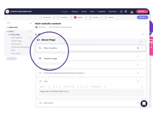 Content Snare Onboarding