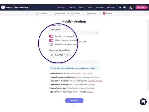 Content Snare Publish