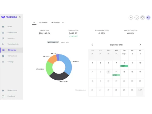 Portseido dividends