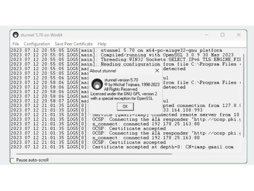 stunnel About stunnel