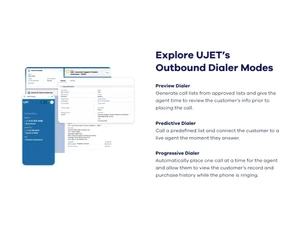 UJET Dialer modes