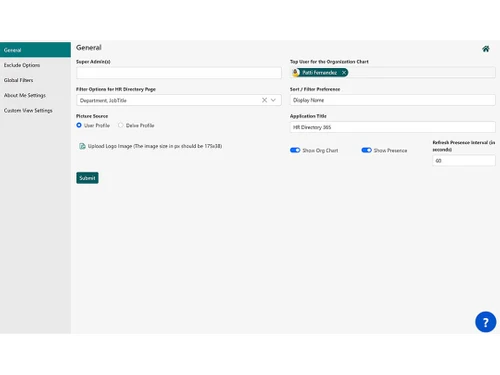 hr directory365 admin
