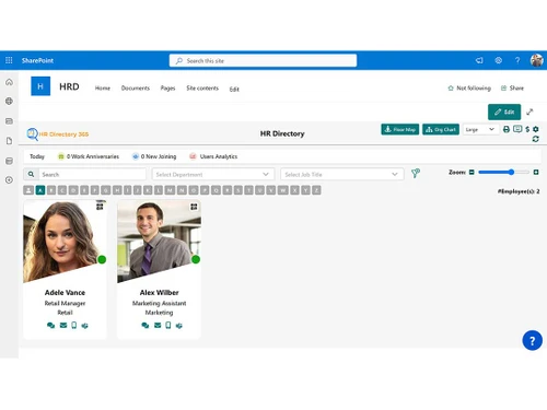 hr directory365 advance search alphabet