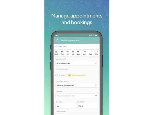 healthgro appointment booking