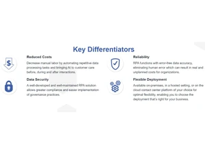 Alvaria Key differentiators