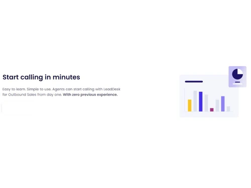 LeadDesk Start calling