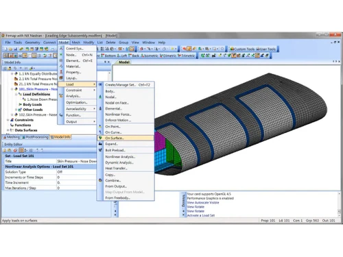 Siemen femap software Model