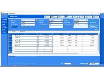 Flexi billing sales invoice