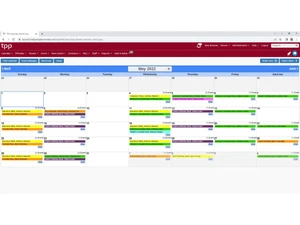 total party planner calender