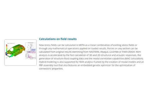 BETA CAE Systems Calculation