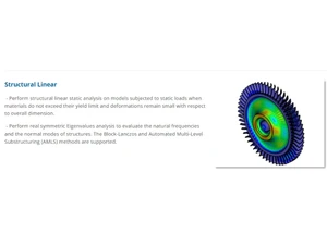 BETA CAE Systems Structural linear