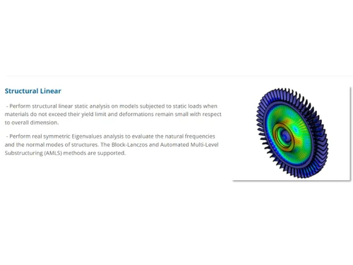 BETA CAE Systems Structural linear