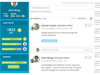 wooboard employee management profile