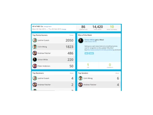 wooboard employee management report