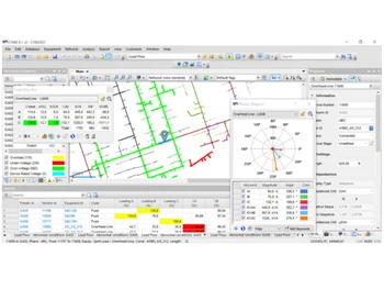 CYME Power Engineering Software Graph