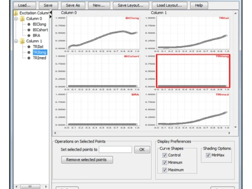 OpenSim Excitation editor