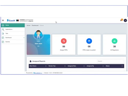 CaseXellence Dashboard