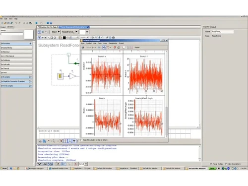 MapleSim GraphicWindow