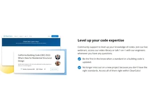 ClearCalcs Expertise