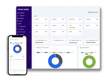 jetcrm dashboard