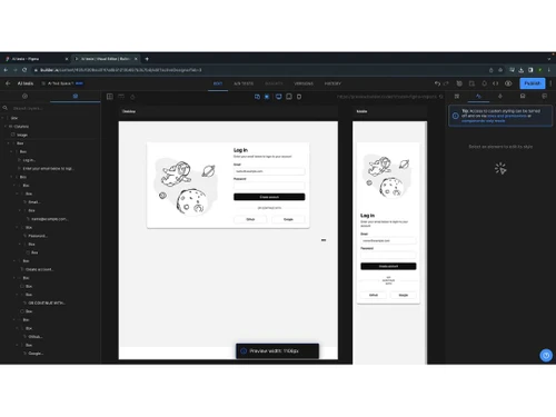 Visual Copilot Code Generation