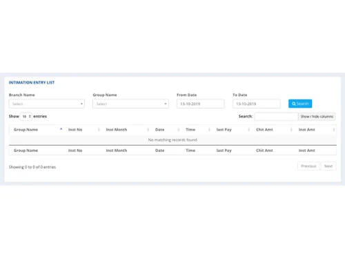 Deco Chit Fund Finance