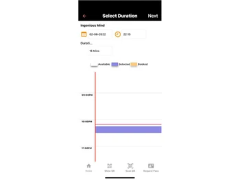 trume meeting room duration