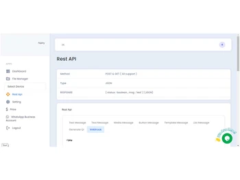 getItsms whatsapp api
