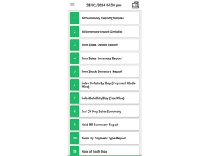 microtech-posApp report