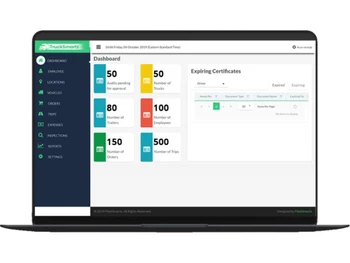 TruckSmartz Certificate