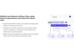 Kameleoon Validate feature