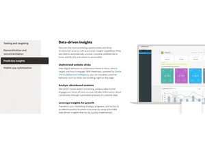Oracle Maxymiser Predictive insights